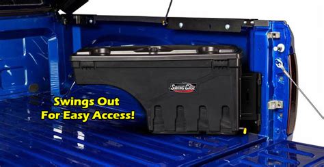 truck metal swing box|swinging tool boxes for trucks.